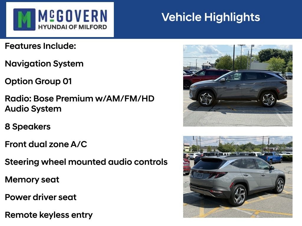 Certified 2024 Hyundai Tucson Limited SUV