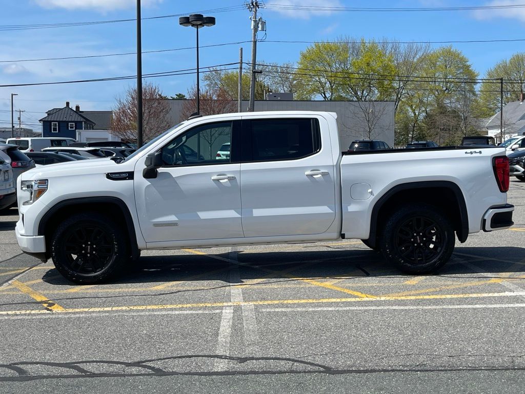 Certified 2022 GMC Sierra 1500 Limited Elevation with VIN 3GTU9CED7NG141705 for sale in Milford, MA