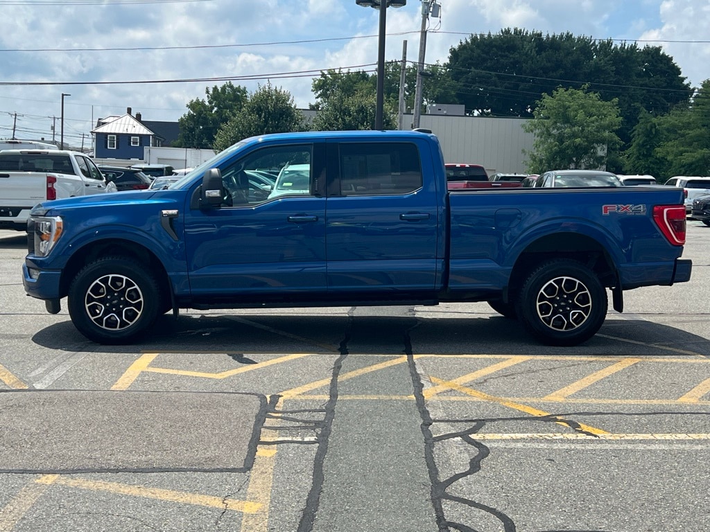 Used 2022 Ford F-150 XLT with VIN 1FTFW1E89NFB26214 for sale in Milford, MA