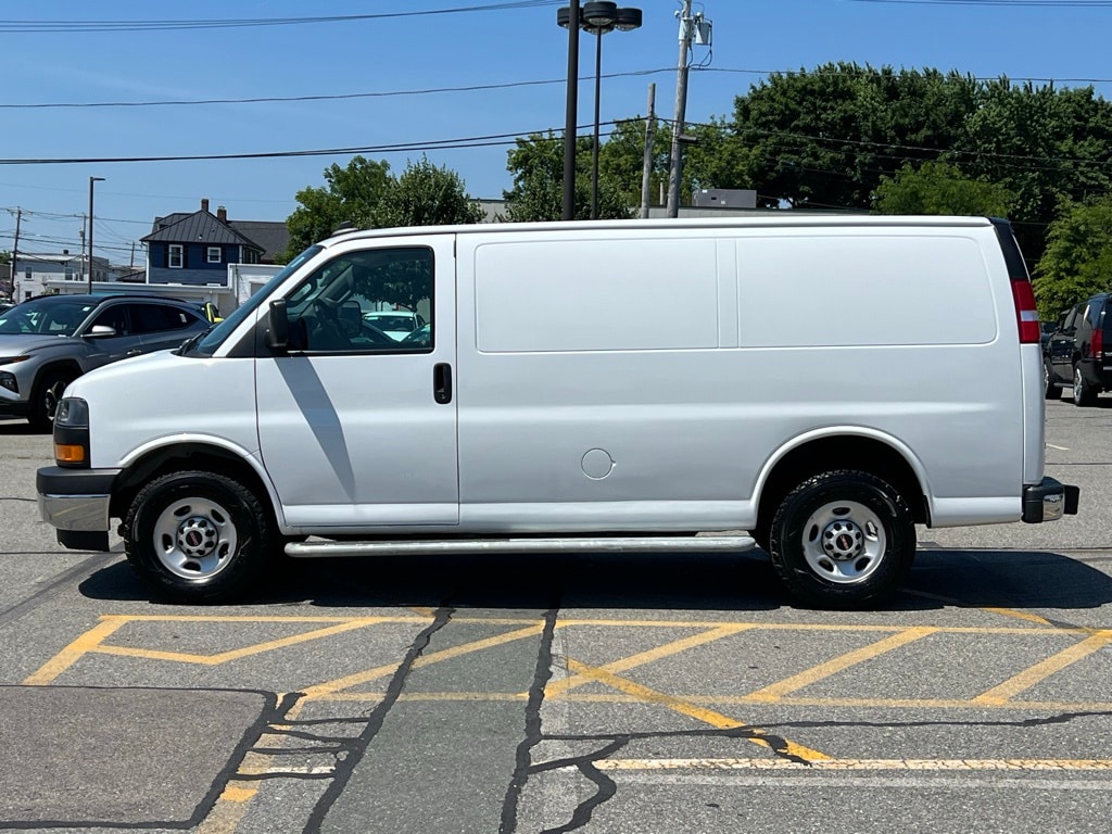 Used 2021 GMC Savana Cargo Work Van with VIN 1GTW7AF7XM1253035 for sale in Milford, MA