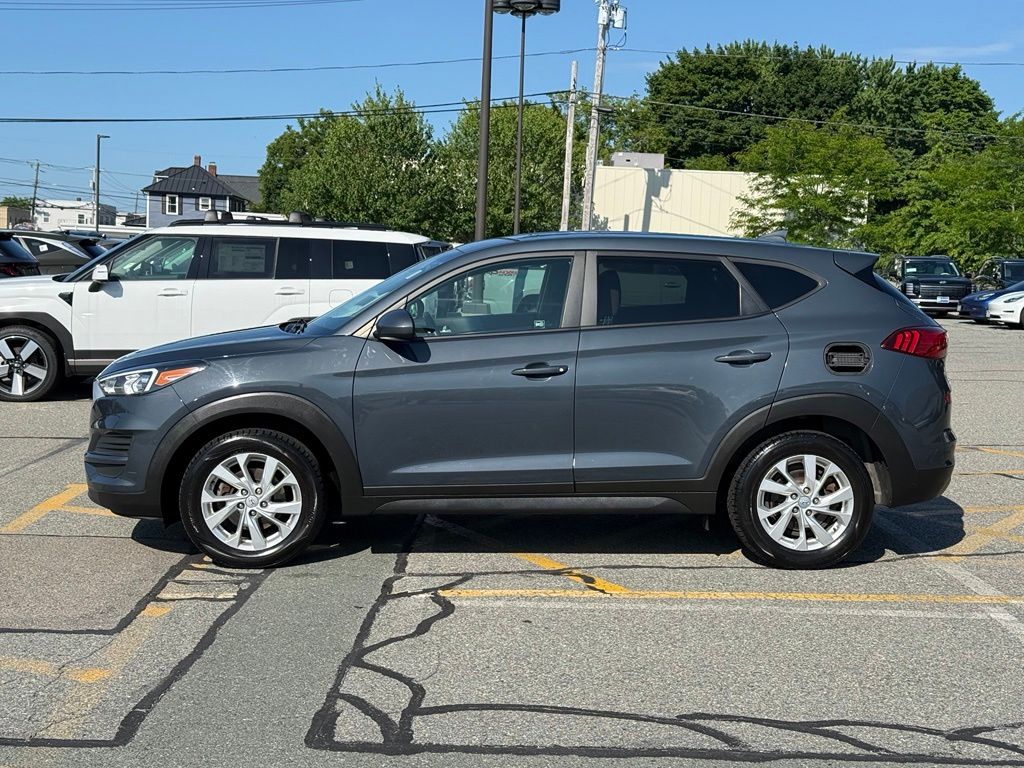 Used 2021 Hyundai Tucson SE with VIN KM8J2CA42MU288695 for sale in Milford, MA