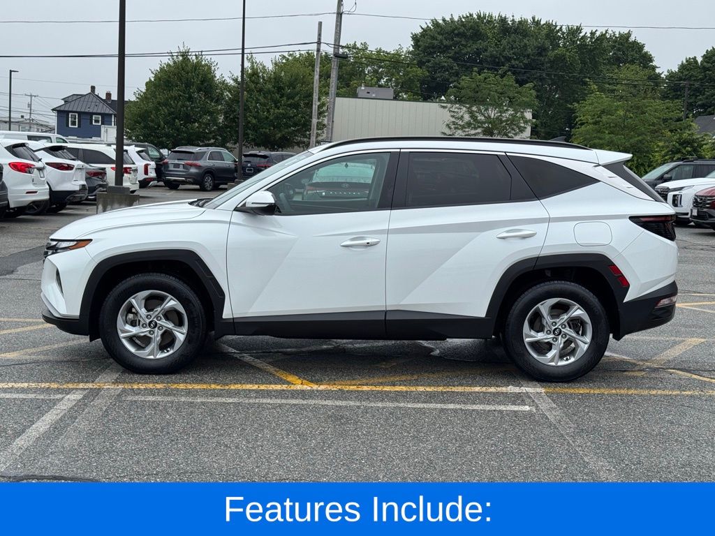 Certified 2022 Hyundai Tucson SEL with VIN 5NMJBCAE2NH159684 for sale in Milford, MA