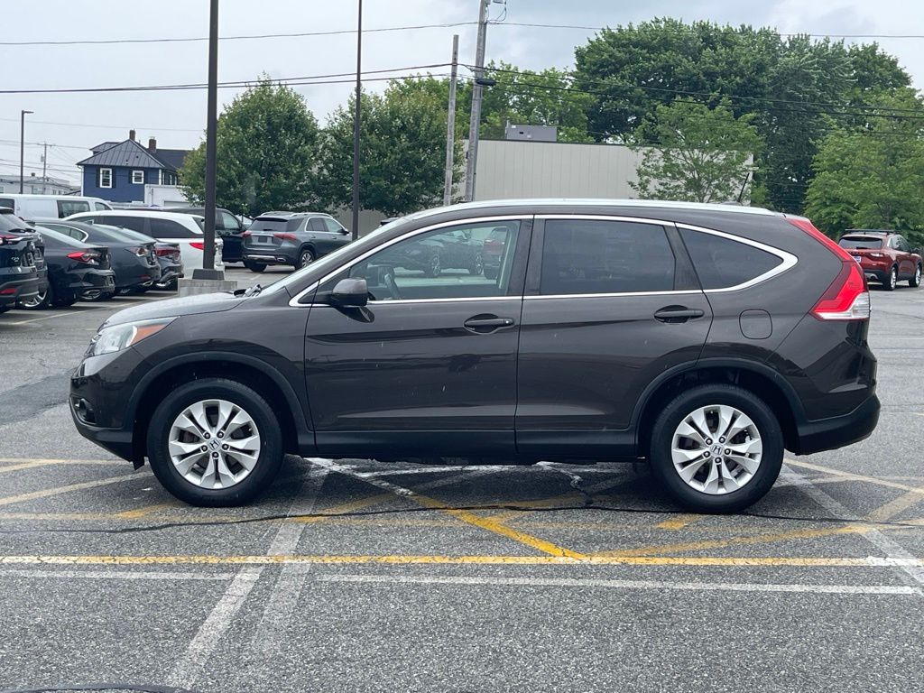 Used 2013 Honda CR-V EX-L with VIN 5J6RM4H7XDL012143 for sale in Milford, MA
