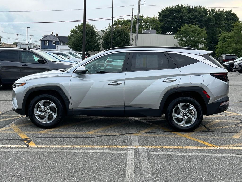 Certified 2022 Hyundai Tucson SEL with VIN 5NMJBCAE2NH044776 for sale in Milford, MA