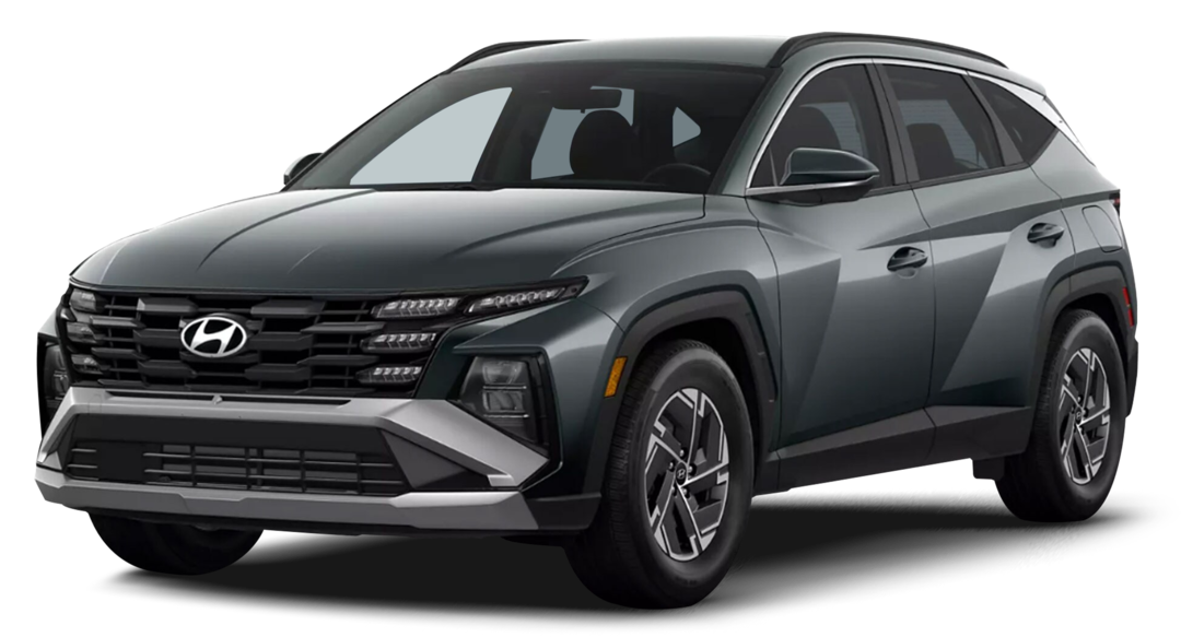 Grey Hyundai Tucson Hybrid