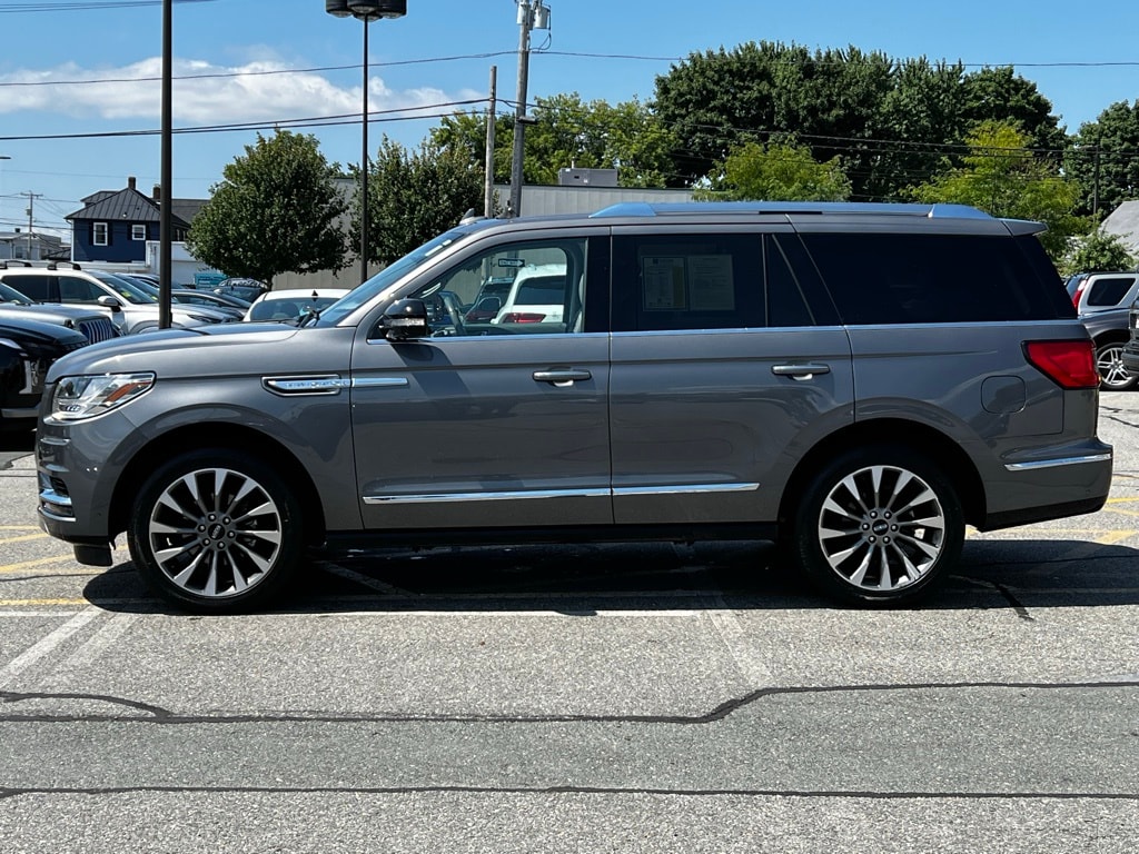 Used 2021 Lincoln Navigator Reserve with VIN 5LMJJ2LT8MEL00017 for sale in Milford, MA