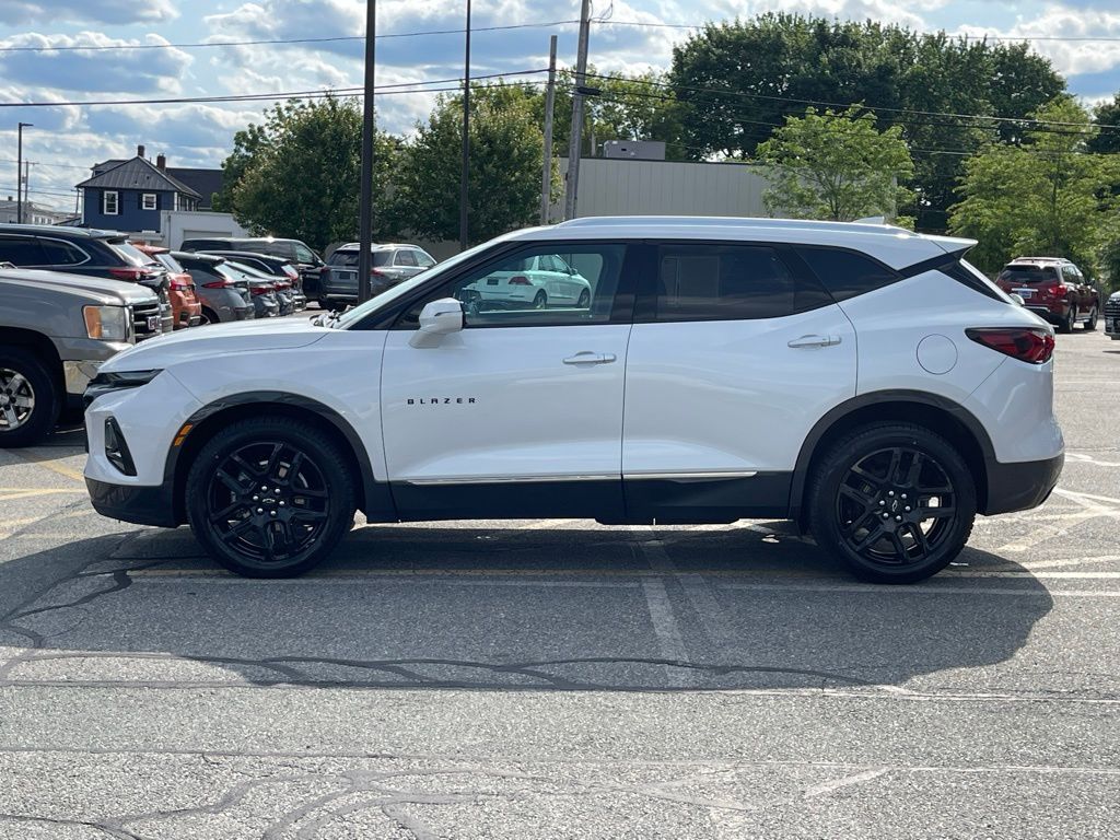 Used 2022 Chevrolet Blazer Premier with VIN 3GNKBLRSXNS134580 for sale in Milford, MA
