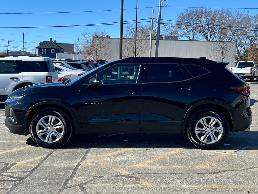 Used 2021 Chevrolet Blazer 2LT with VIN 3GNKBHRS5MS509674 for sale in Milford, MA