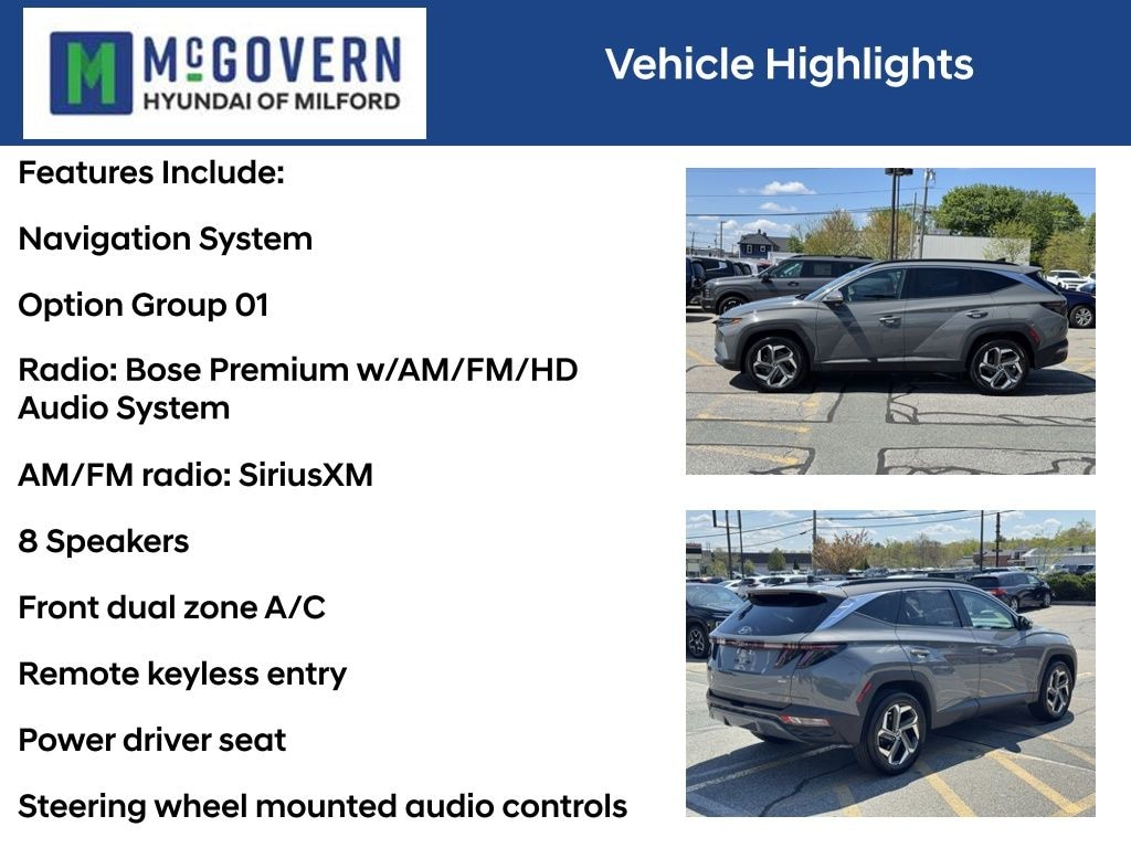 Certified 2024 Hyundai Tucson Limited SUV