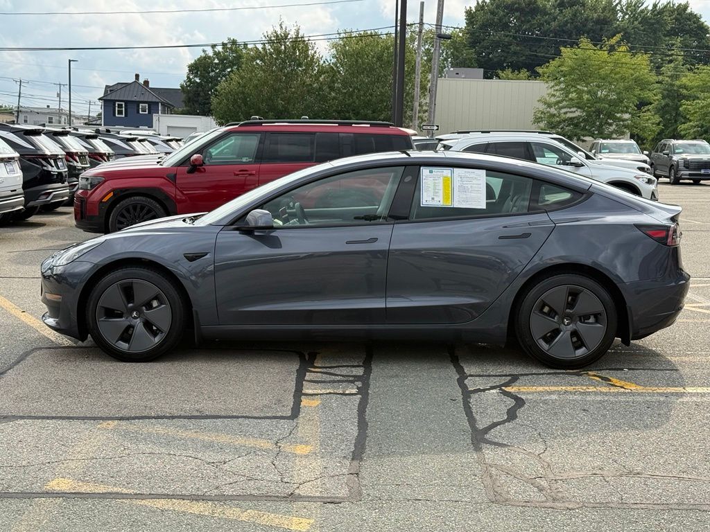 Used 2023 Tesla Model 3 Base with VIN 5YJ3E1EA8PF495355 for sale in Milford, MA
