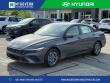 New 2026 Hyundai Elantra Hybrid Blue Sedan