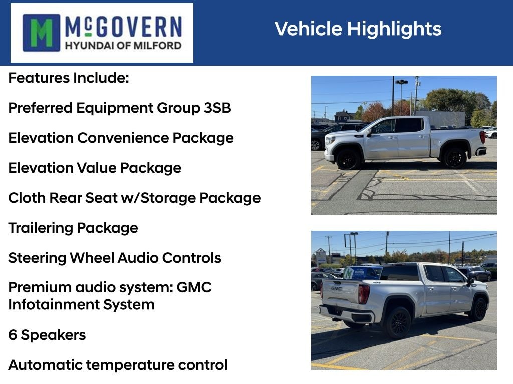 Used 2021 GMC Sierra 1500 Elevation Truck Crew Cab