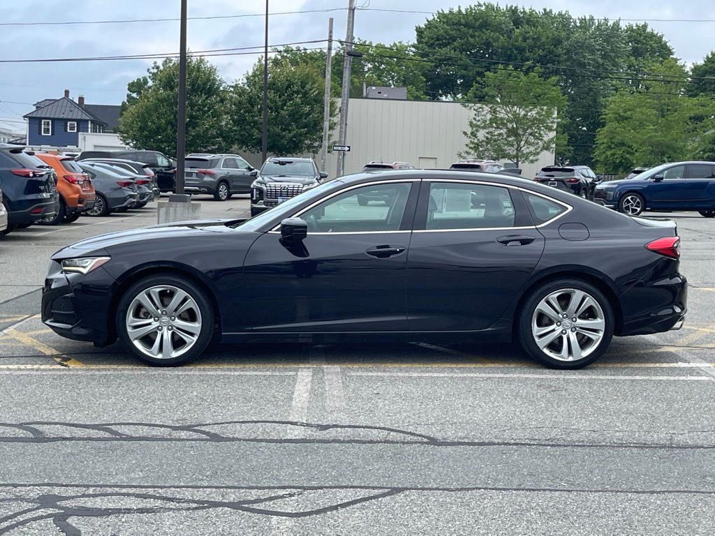 Used 2021 Acura TLX Technology Package with VIN 19UUB5F43MA011711 for sale in Milford, MA