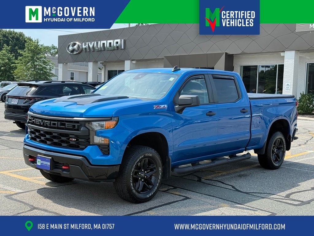 Used 2023 Chevrolet Silverado 1500 Custom Trail Boss Truck Crew Cab