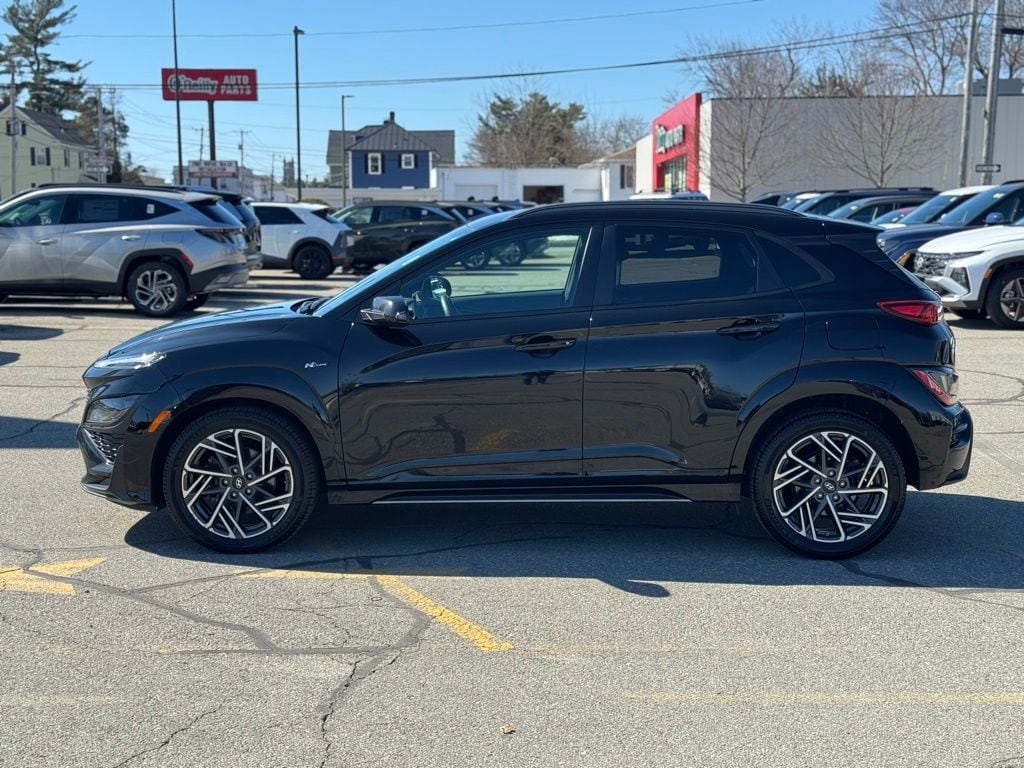 Used 2022 Hyundai Kona N Line with VIN KM8K3CA37NU870804 for sale in Milford, MA