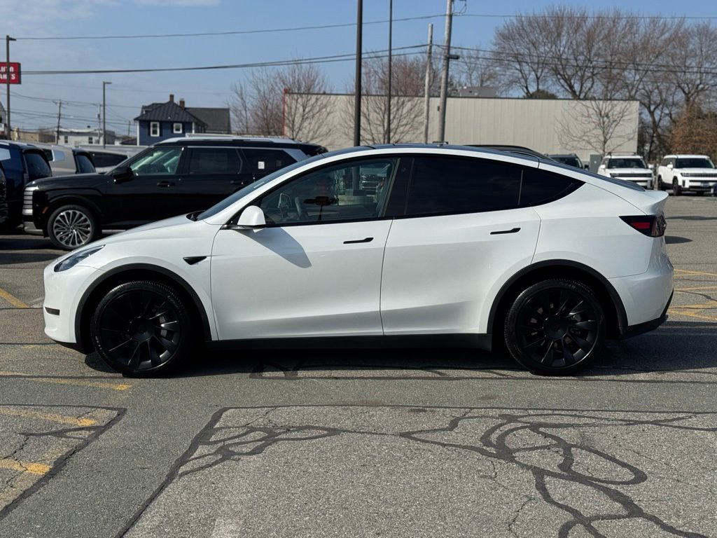 Used 2023 Tesla Model Y Long Range with VIN 7SAYGDEE1PA071858 for sale in Milford, MA