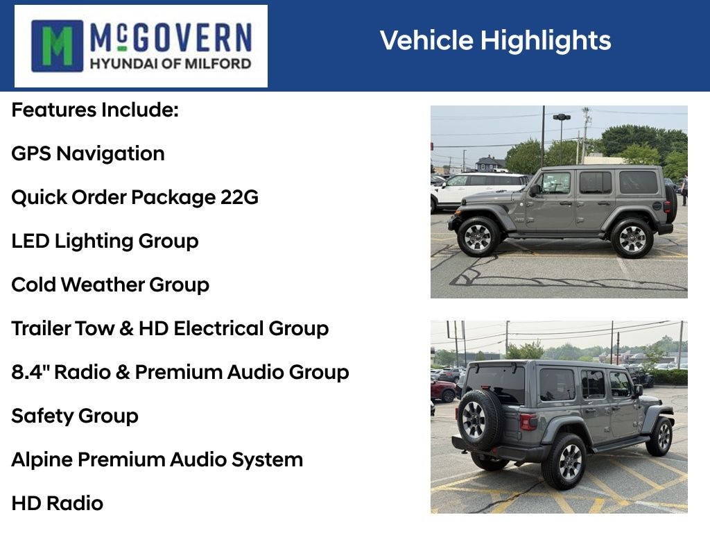 Used 2021 Jeep Wrangler Unlimited Sahara SUV