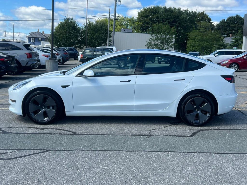 Used 2023 Tesla Model 3 Base with VIN 5YJ3E1EA9PF473655 for sale in Milford, MA