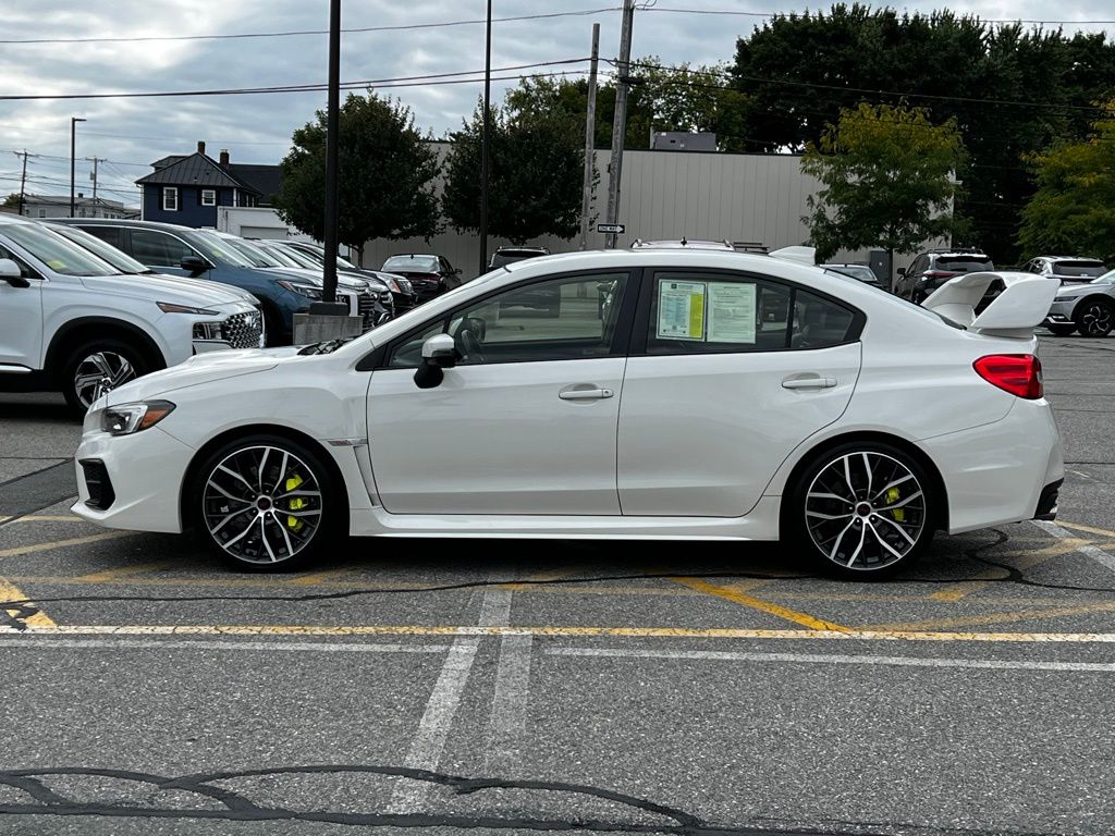 Certified 2020 Subaru WRX STI Base with VIN JF1VA2E67L9800554 for sale in Milford, MA