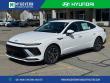 New 2026 Hyundai Sonata Hybrid Blue Sedan