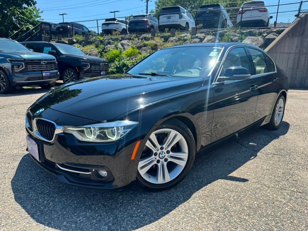 Used 2017 BMW 3 Series 330i with VIN WBA8D9C34HA005349 for sale in Arlington, MA