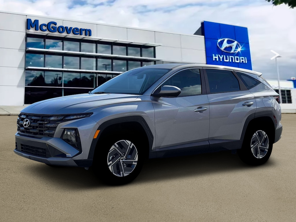 New 2026 Hyundai Tucson Hybrid Blue SUV