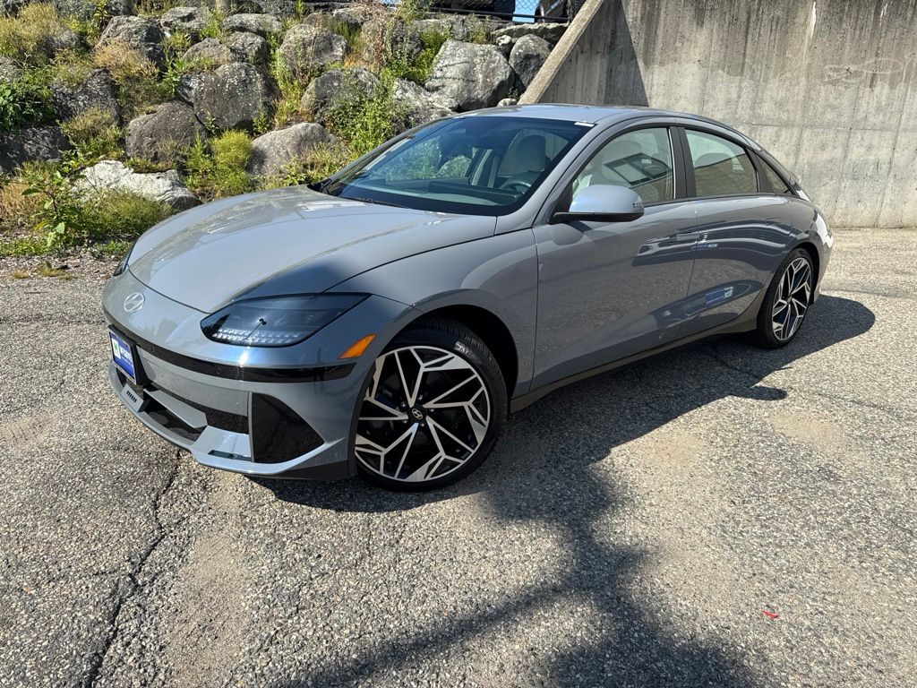 Used 2023 Hyundai IONIQ 6 SEL with VIN KMHM34AC7PA048488 for sale in Arlington, MA