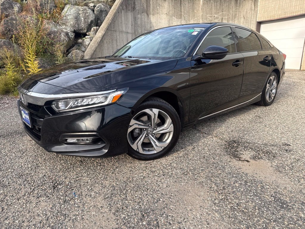 Used 2019 Honda Accord EX-L with VIN 1HGCV1F54KA167841 for sale in Arlington, MA