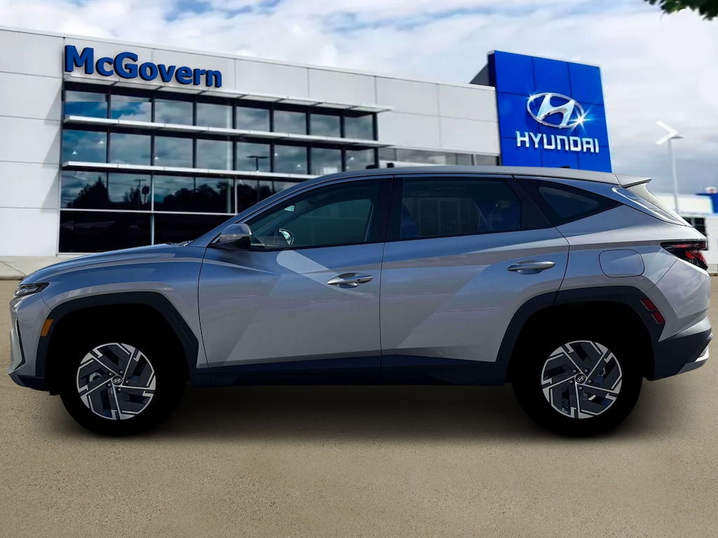 New 2026 Hyundai Tucson Hybrid Blue SUV