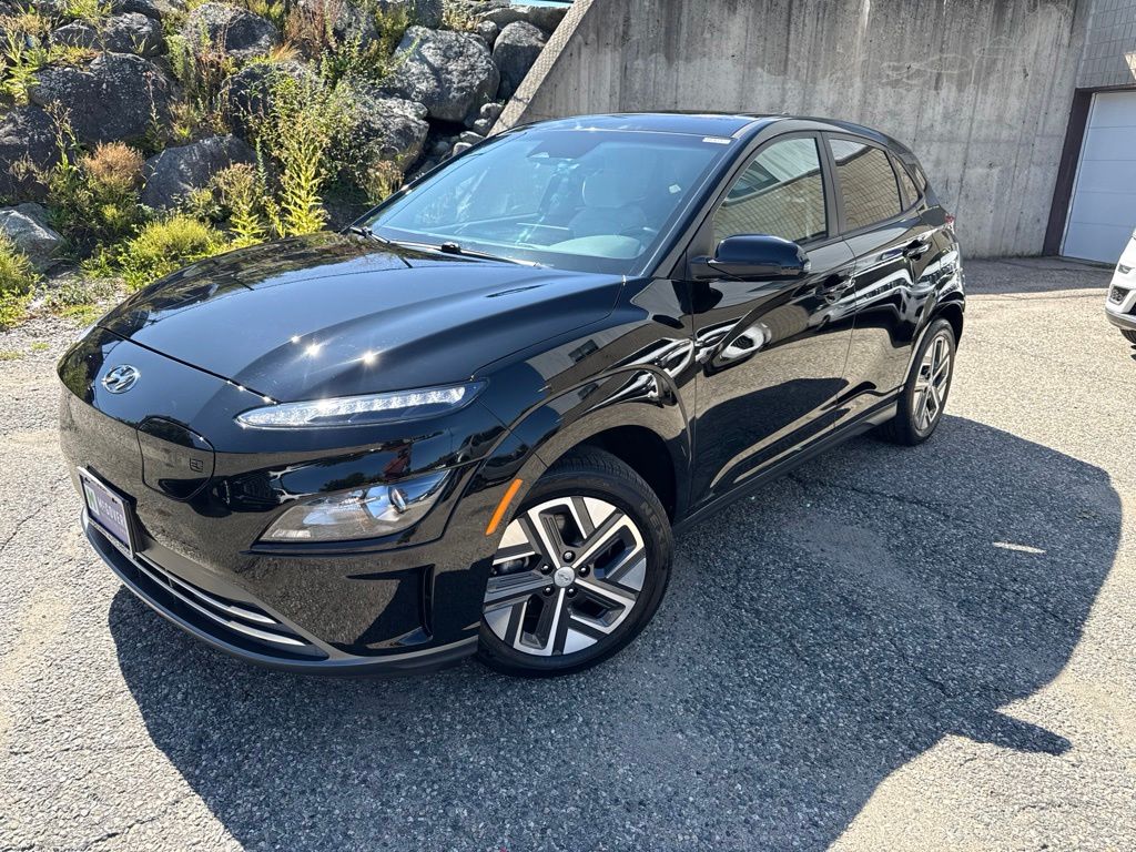 Used 2023 Hyundai Kona EV SEL with VIN KM8K33AG1PU170704 for sale in Arlington, MA