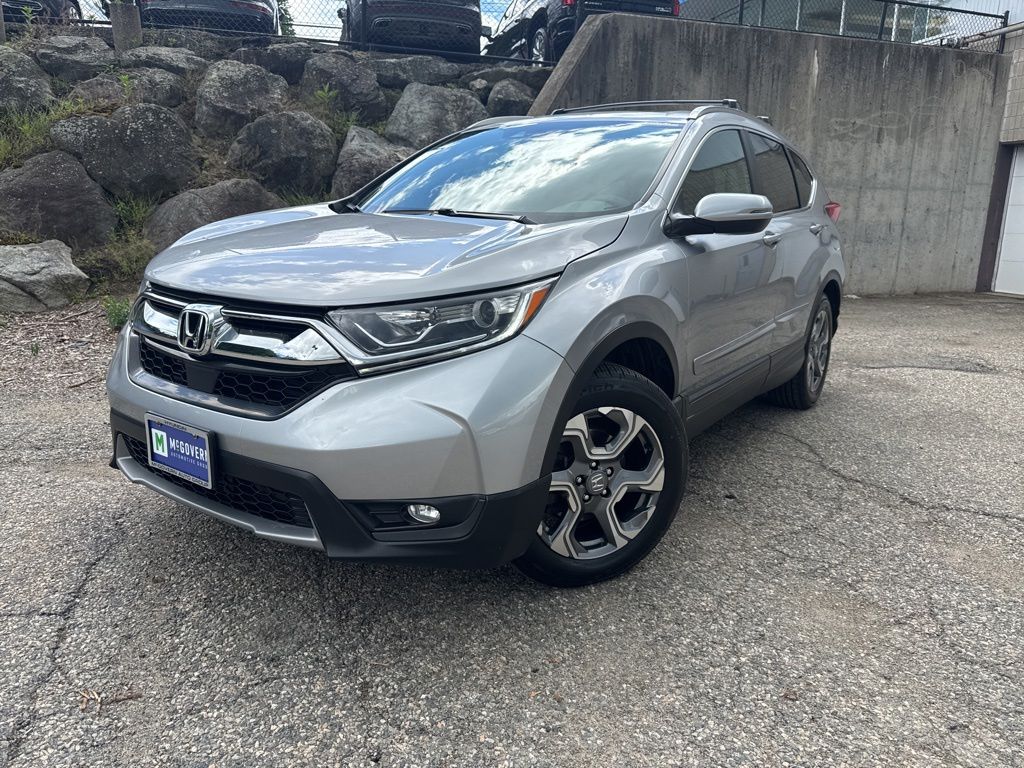 Used 2019 Honda CR-V EX with VIN 2HKRW2H54KH641871 for sale in Arlington, MA