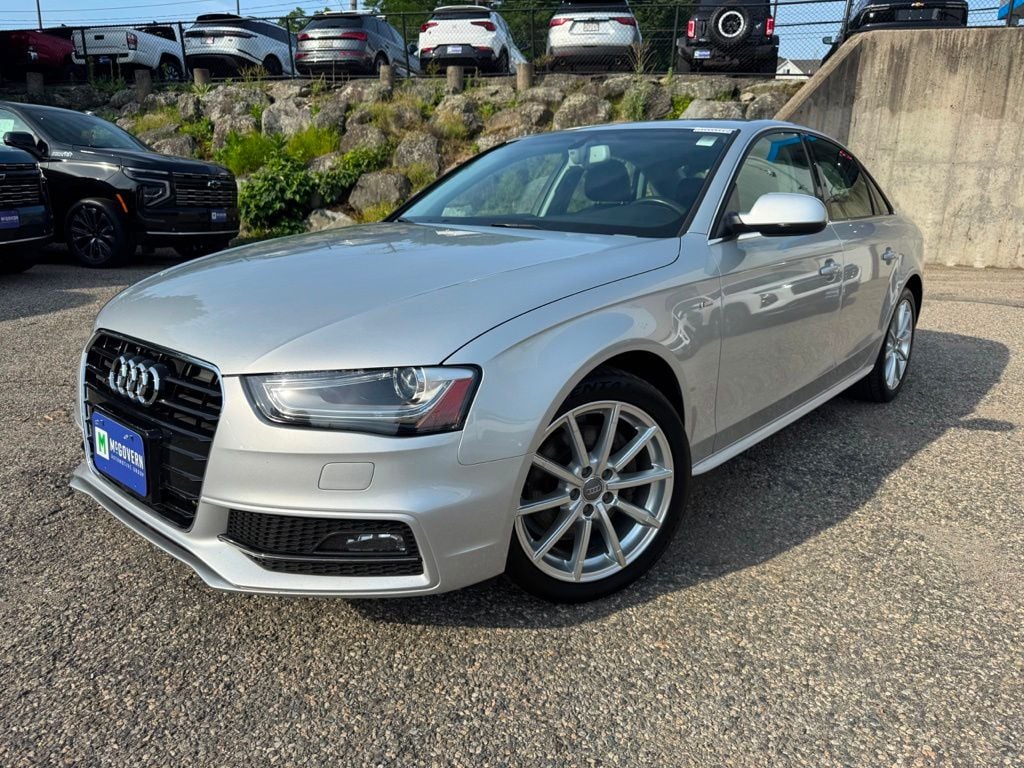 Used 2014 Audi A4 Premium with VIN WAUFFAFL6EA077521 for sale in Arlington, MA
