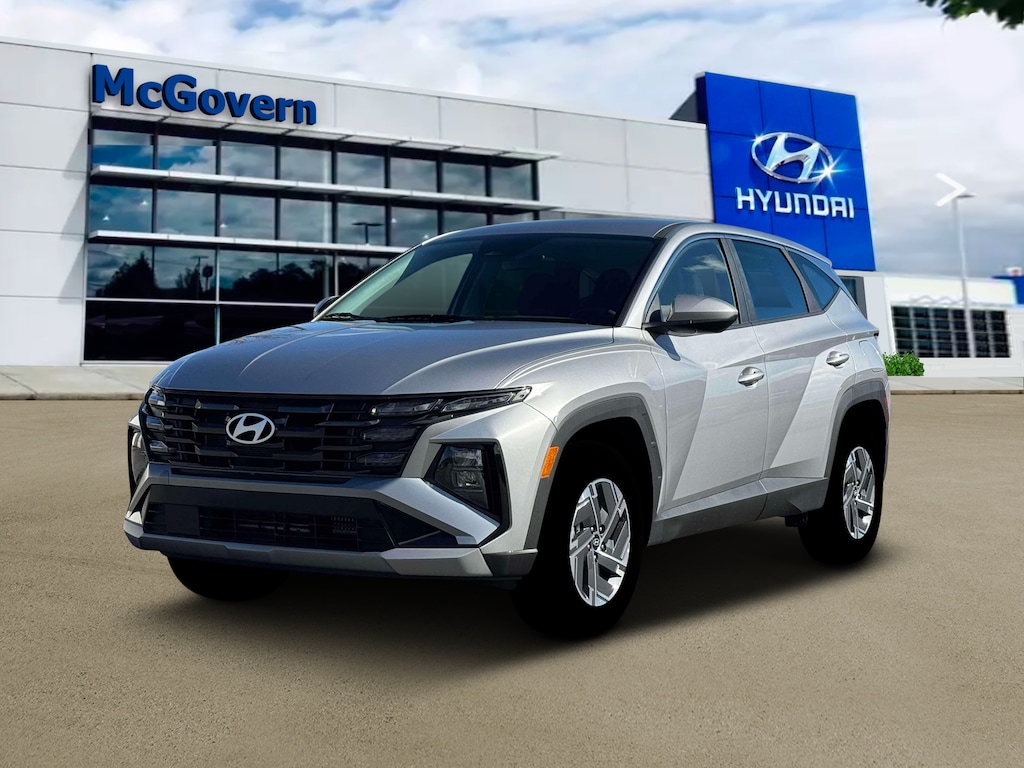 New 2026 Hyundai Tucson Hybrid Blue SUV