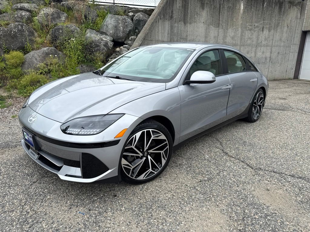 Used 2023 Hyundai IONIQ 6 SEL with VIN KMHM34AC6PA048515 for sale in Arlington, MA