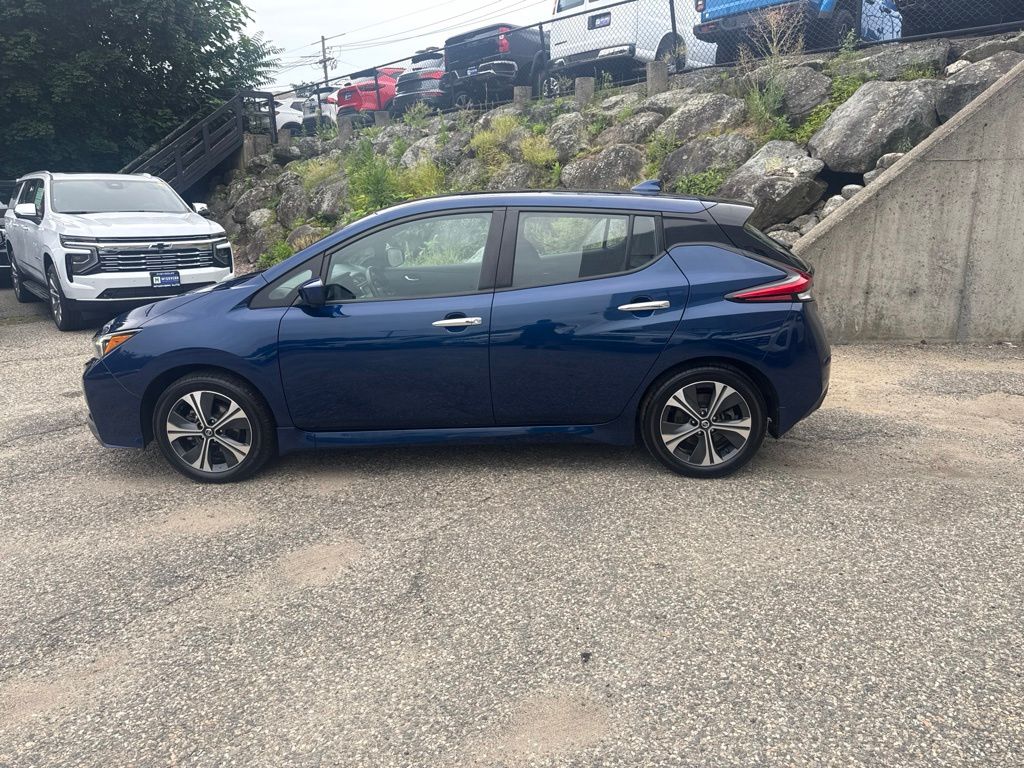 Used 2022 Nissan LEAF SV Plus with VIN 1N4BZ1CV9NC552149 for sale in Arlington, MA