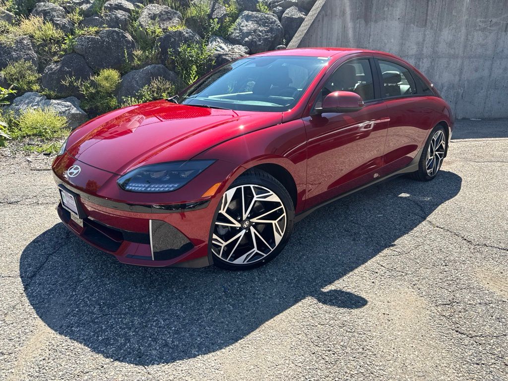 Used 2023 Hyundai IONIQ 6 SEL with VIN KMHM34ACXPA038084 for sale in Arlington, MA