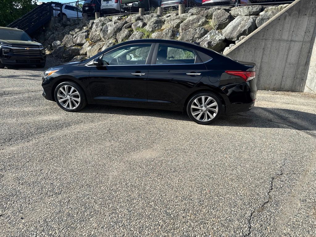 Used 2021 Hyundai Accent Limited with VIN 3KPC34A68ME145363 for sale in Arlington, MA