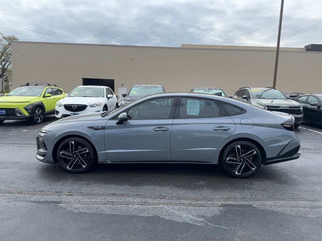 Certified 2024 Hyundai Sonata N Line with VIN KMHL54JC0RA353498 for sale in Leominster, MA