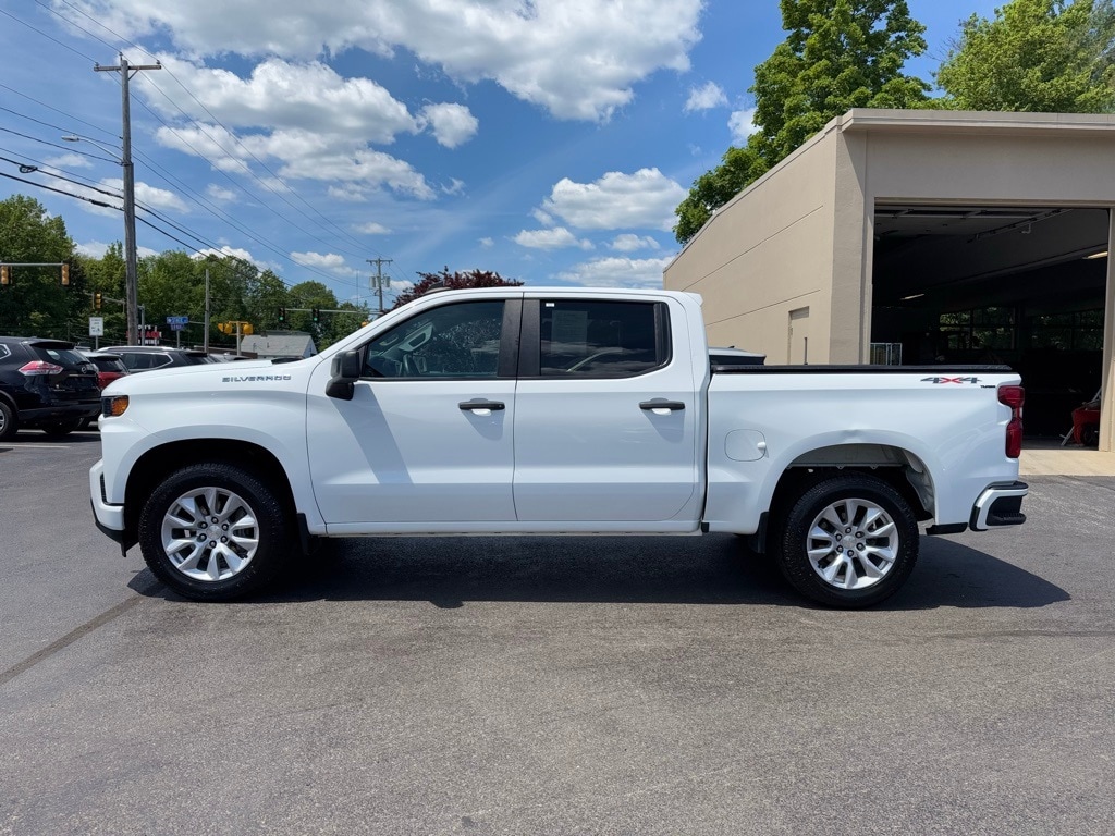 Used 2021 Chevrolet Silverado 1500 Custom with VIN 3GCPYBEK0MG219782 for sale in Leominster, MA