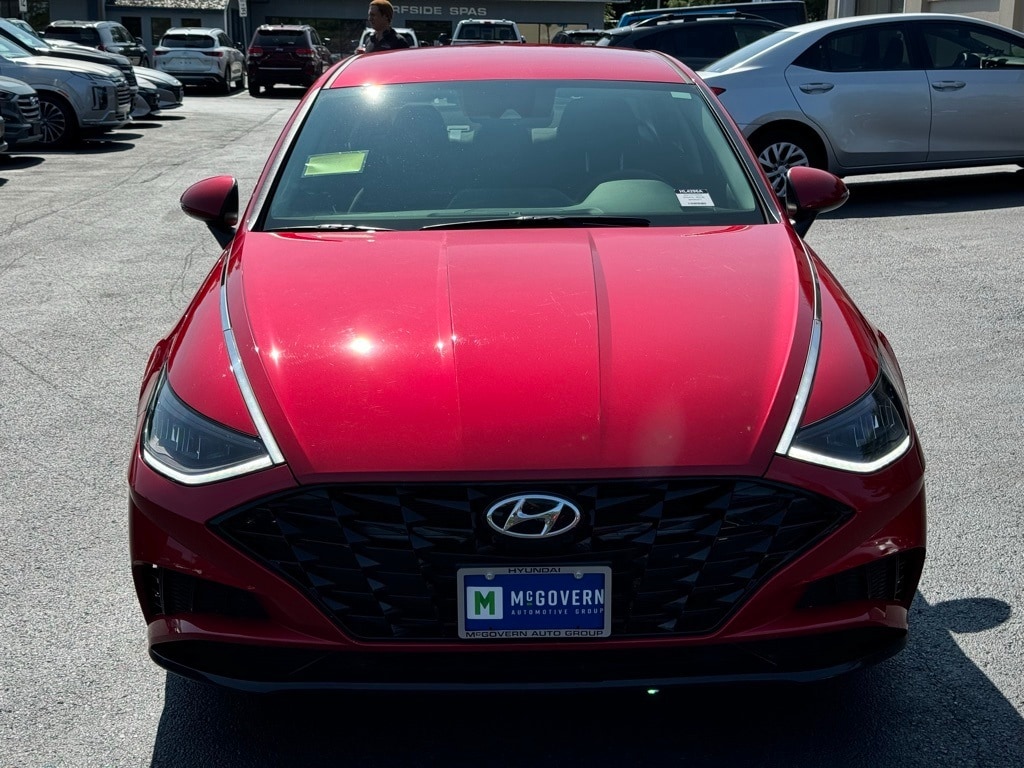 Certified 2021 Hyundai Sonata SEL with VIN 5NPEL4JA0MH095471 for sale in Leominster, MA