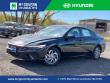 New 2026 Hyundai Elantra Hybrid Blue Sedan
