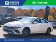 New 2026 Hyundai Elantra Hybrid Blue Sedan
