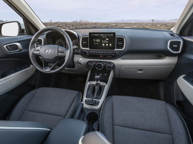 Hyundai Venue interior and technology