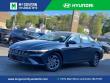 New 2026 Hyundai Elantra Hybrid Blue Sedan