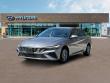 New 2025 Hyundai Elantra Hybrid Blue Sedan