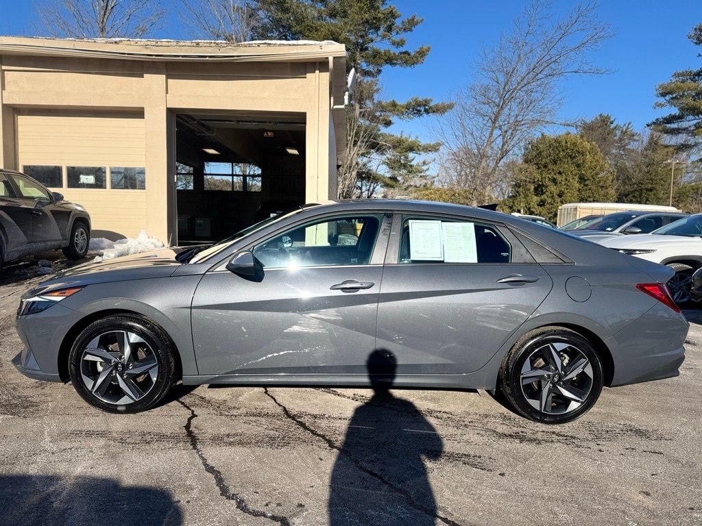 Certified 2023 Hyundai Elantra SEL with VIN KMHLS4AG9PU571205 for sale in Leominster, MA