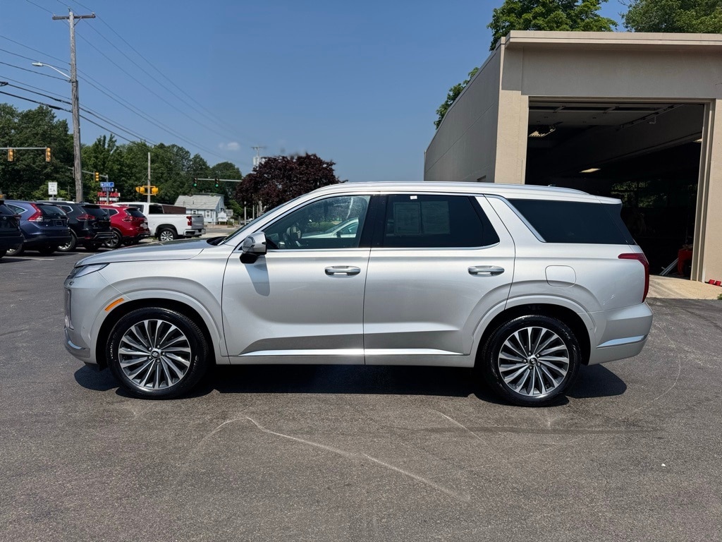 Certified 2024 Hyundai Palisade Calligraphy with VIN KM8R7DGE2RU767023 for sale in Leominster, MA