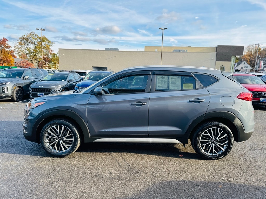 Used 2021 Hyundai Tucson SEL with VIN KM8J33AL0MU311427 for sale in Leominster, MA
