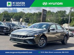 2026 Hyundai Elantra Hybrid Blue Sedan