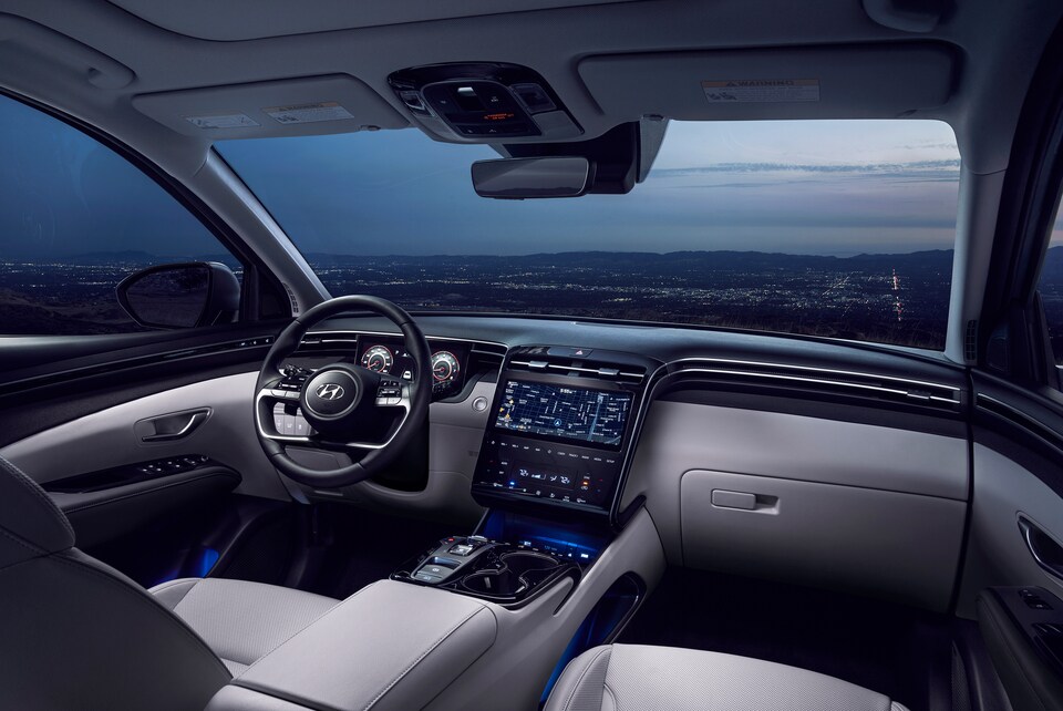  2026 Hyundai Tucson Hybrid interior